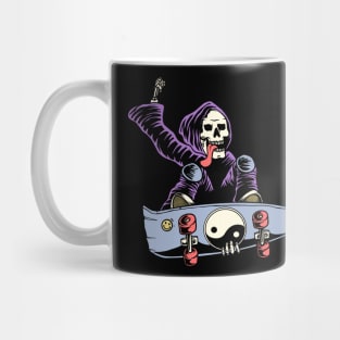 Skateboard Grim Reaper Mug